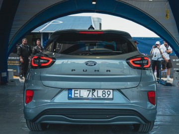 Odnowiony Ford Puma zawitał na Rajd Polski